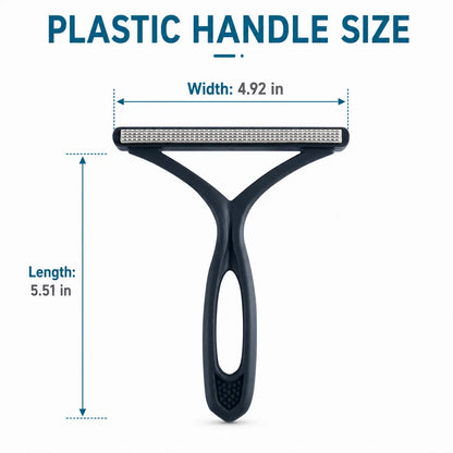 Professional 2-Piece Reusable Pet Hair Removal Set for Carpets, Upholstery, and Pet Bedding