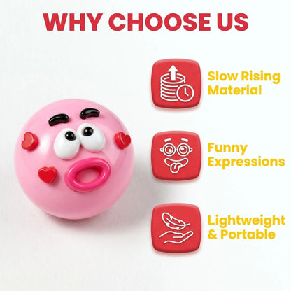 Smushers Interchangeable Squishy Dog Face Fidget Toy - Soft Moldable Sensory Stress Relief for Enhanced Tactile Play