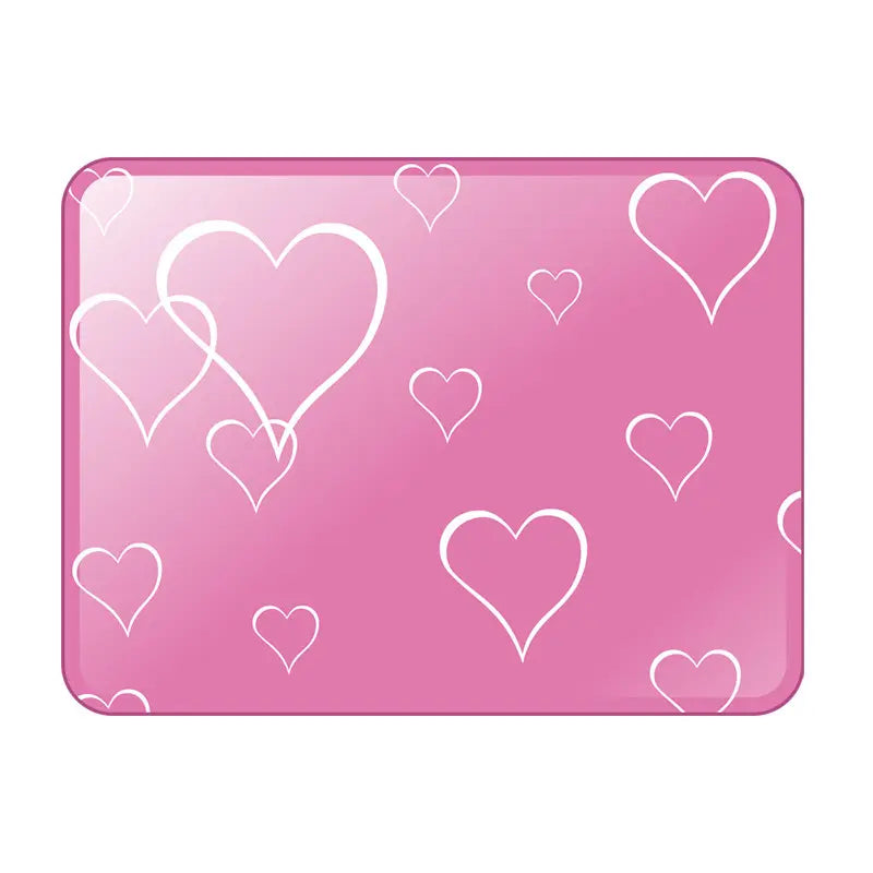 Cotton Cooling Dog Mat - Contemporary Geometric Design with Heart-Snap, Washable Non-Slip Pet Pad for Crate and Floor Use, Ideal for Small to Large Dogs
